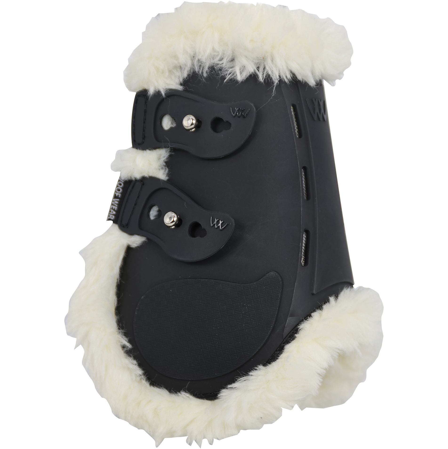 Woof Wear Vision Elegance Sheepskin Fetlock Boots WB0079 - Black